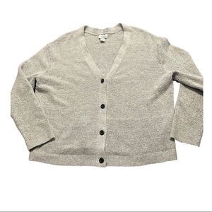 OLD NAVY Grey Button Up Cardigan Size Large